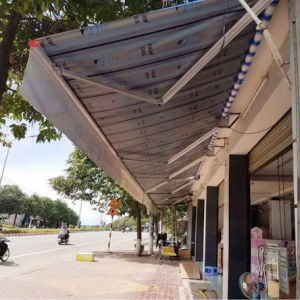 Lắp mái hiên di động giá rẻ tại Hà Nội
