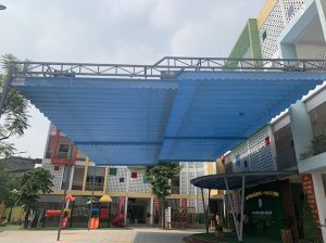 Mái xếp lượn sóng