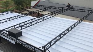 Mái xếp lượn sóng