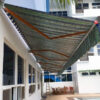 Lắp đặt mái hiên di động tay quay Hà Nội và các tỉnh phía Bắc