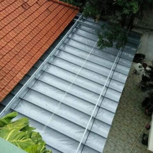 Mái xếp lượn sóng di động giá rẻ