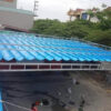 Mái xếp lượn sóng di động