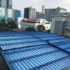 Thi công mái xếp lượn sóng, giá rẻ
