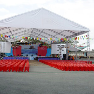 Thi công nhà bạt triển lãm